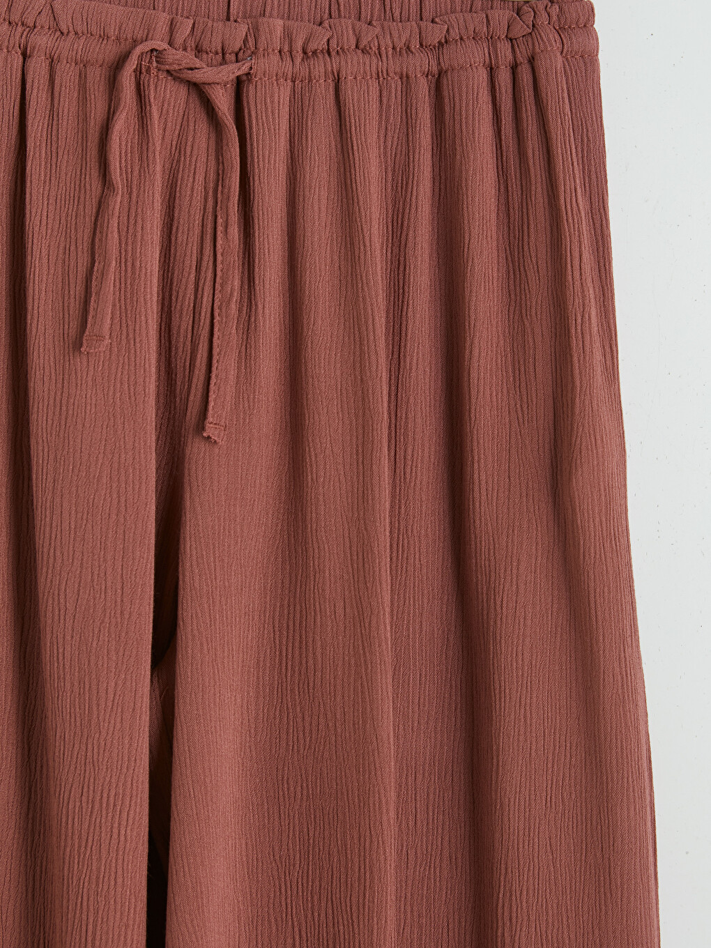 Elastic Waist Girls' Trousers-2