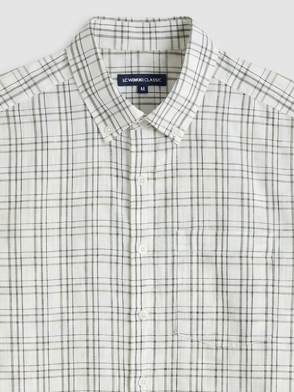 Yeşil Regular Fit Ekose Erkek Gömlek-2