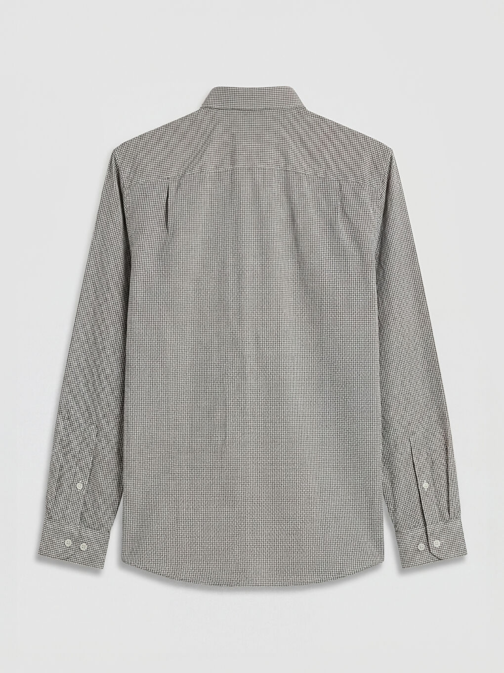 Bej Regular Fit Desenli Erkek Gömlek-5