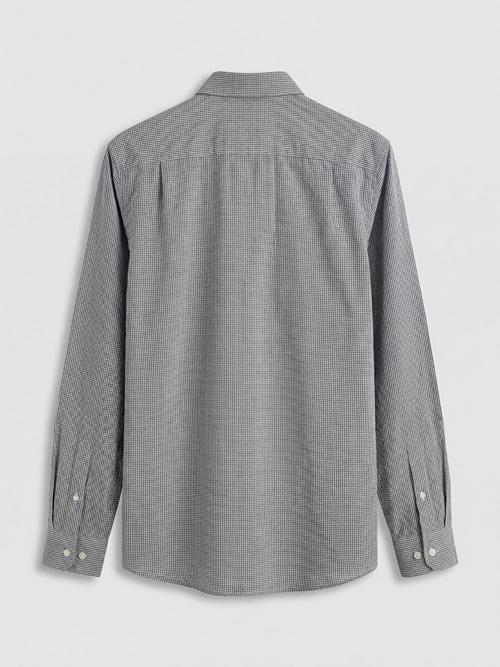 Yeşil Regular Fit Desenli Erkek Gömlek-1