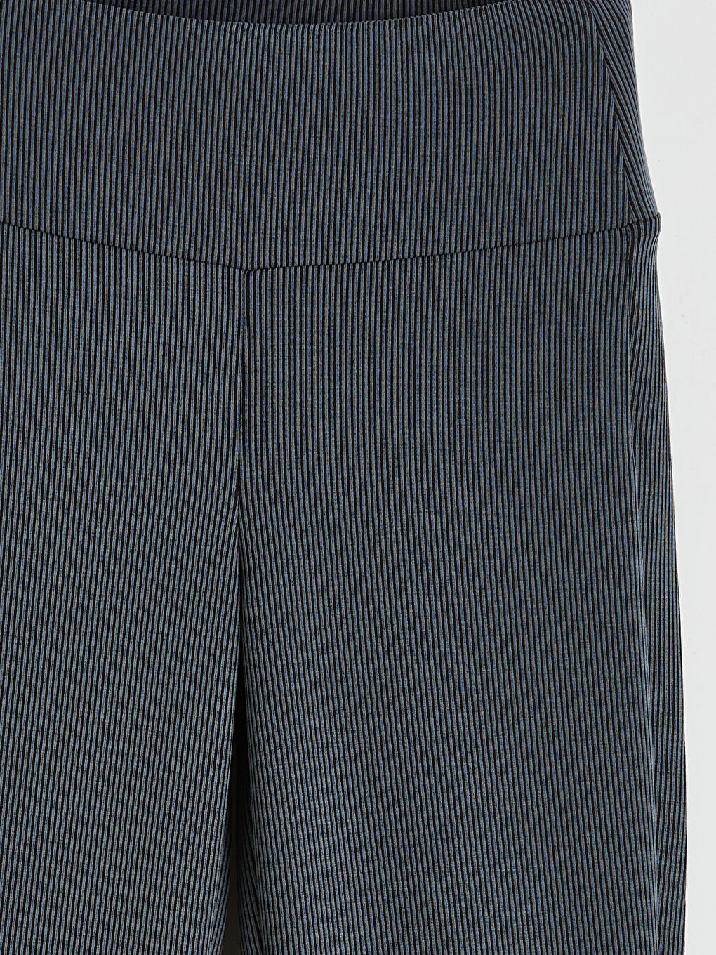 Antrasit Beli Lastikli Ispanyol Paça Kadın Spor Tayt-2