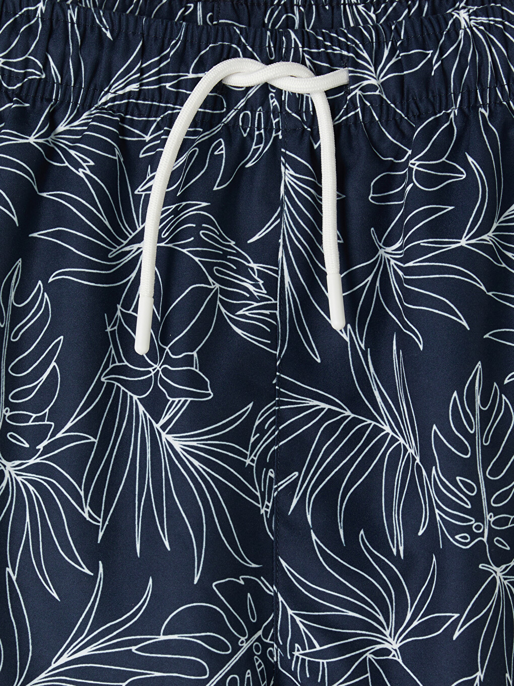 Knee Length Patterned Men's Swimming Shorts-1