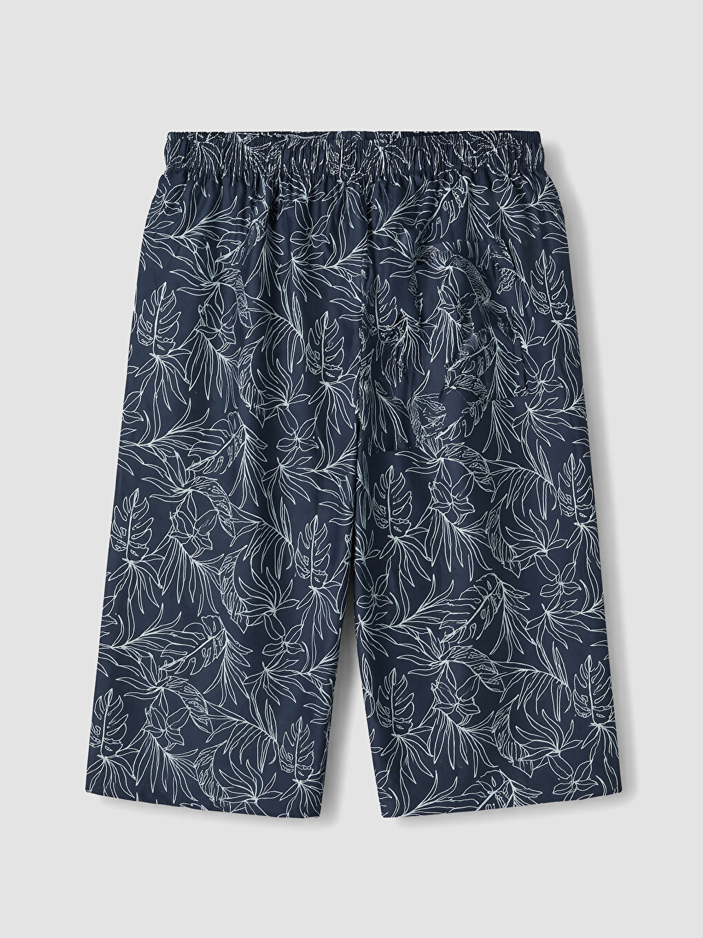 Knee Length Patterned Men's Swimming Shorts-3