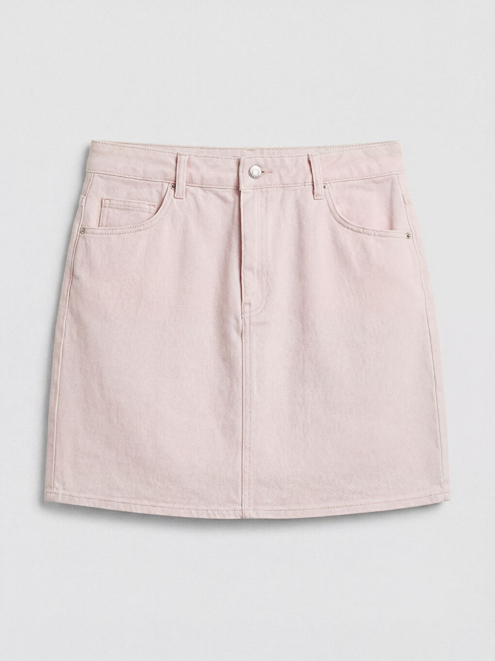 Pembe Dar Fit Mini Jean Etek