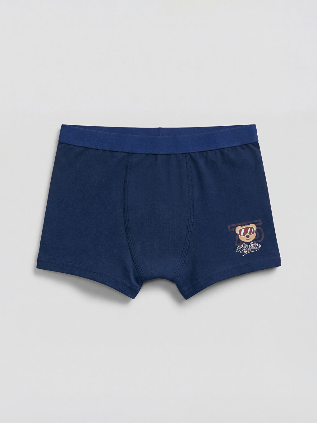 Lacivert Erkek Çocuk Boxer 3'lü-3