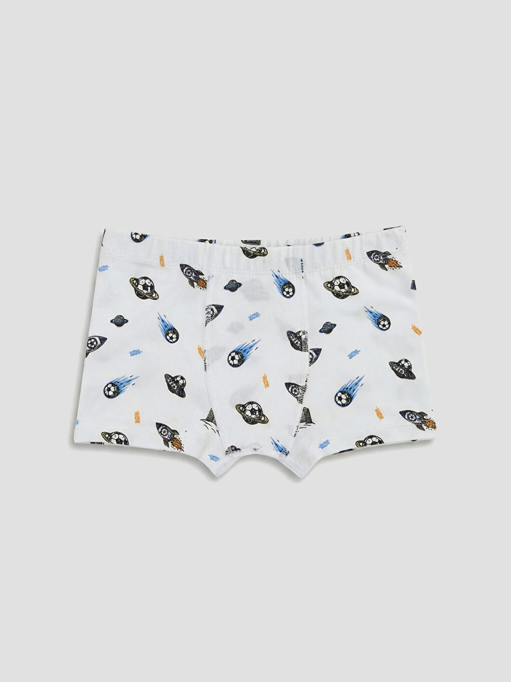 Beyaz Erkek Çocuk 3'lü Boxer-4