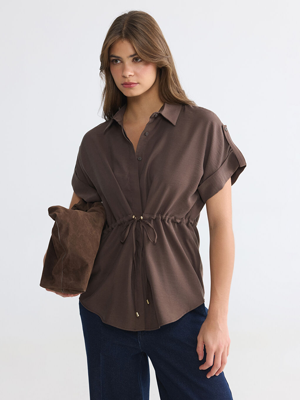 Woman BROWN Blouse