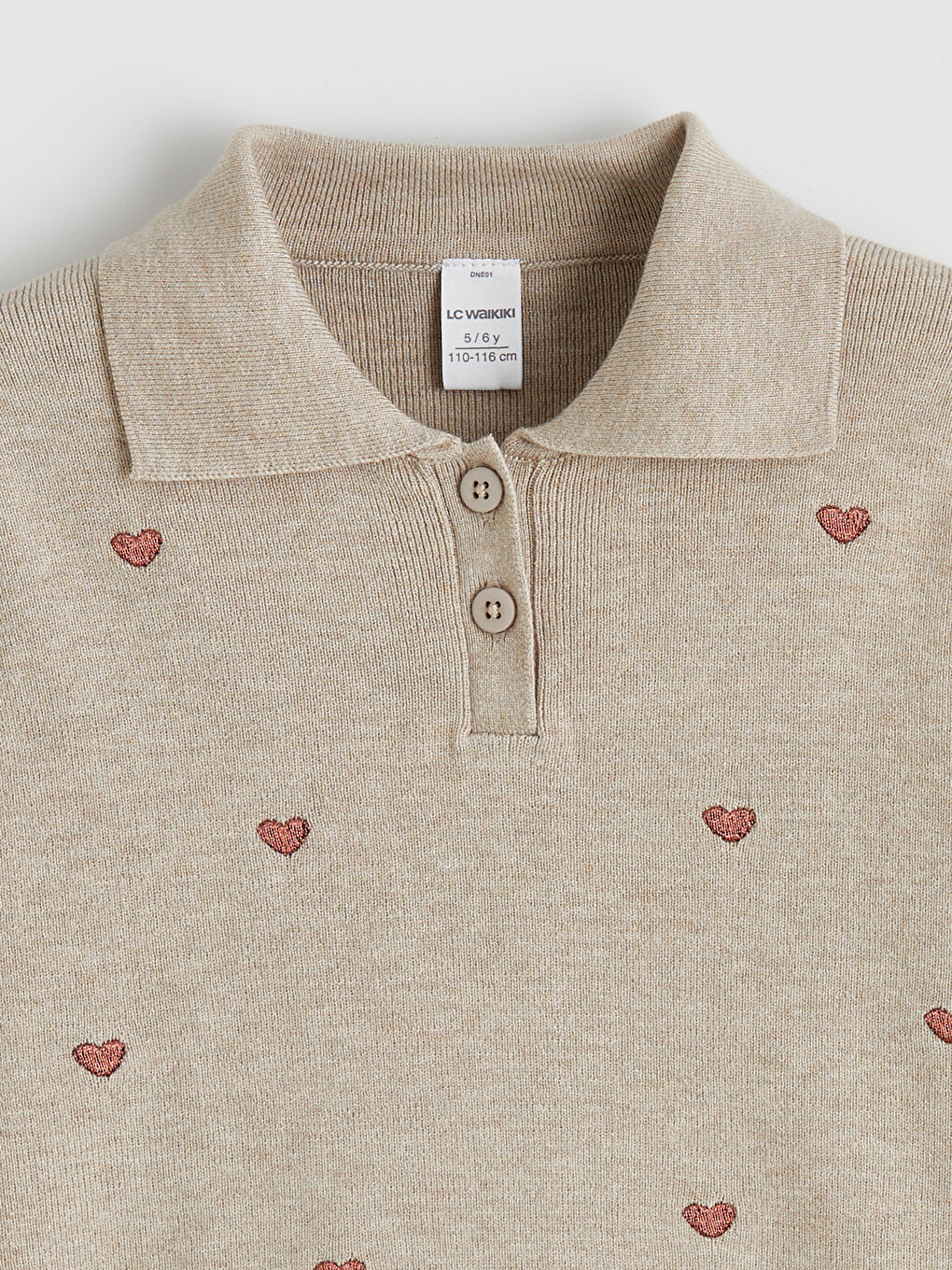 Girl BEIGE Sweater-1