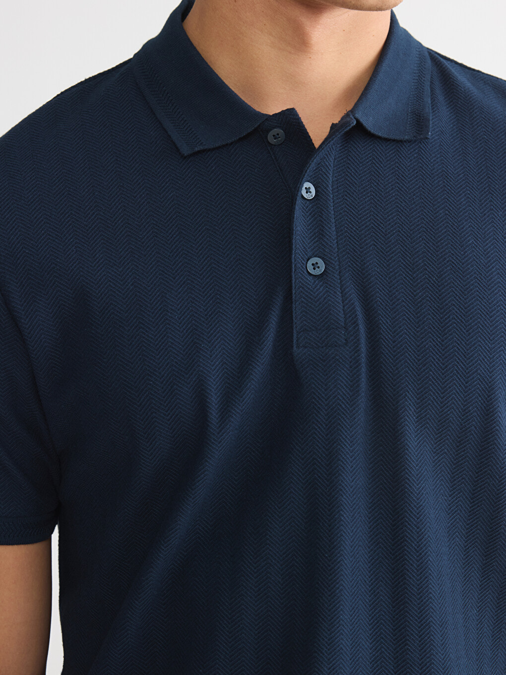 Polo Collar Men's T-shirt-2