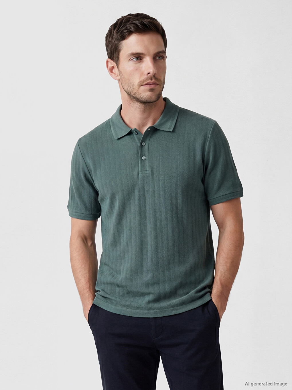 Polo Collar Men's T-shirt