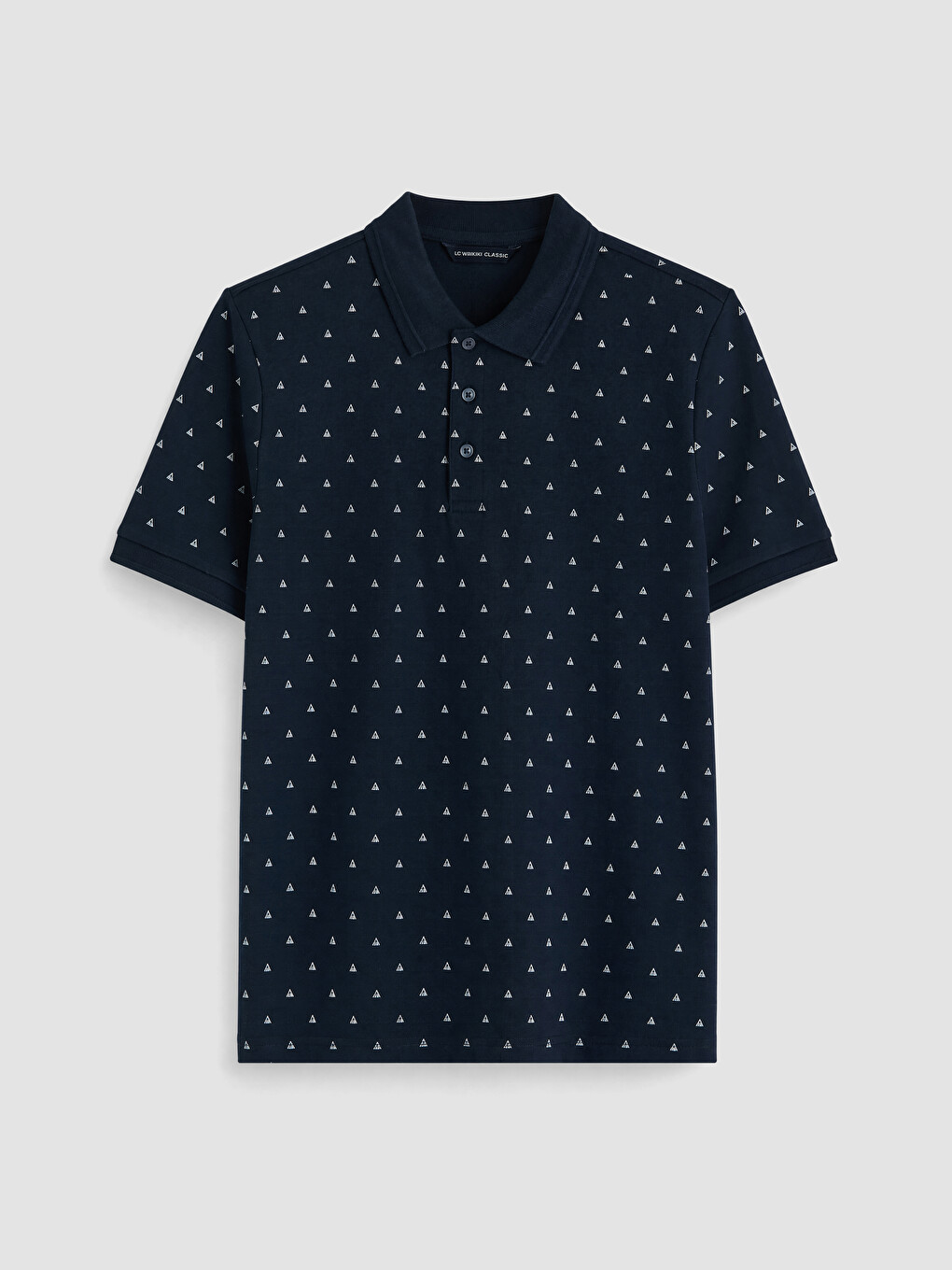 Polo Collar Men's T-shirt-3