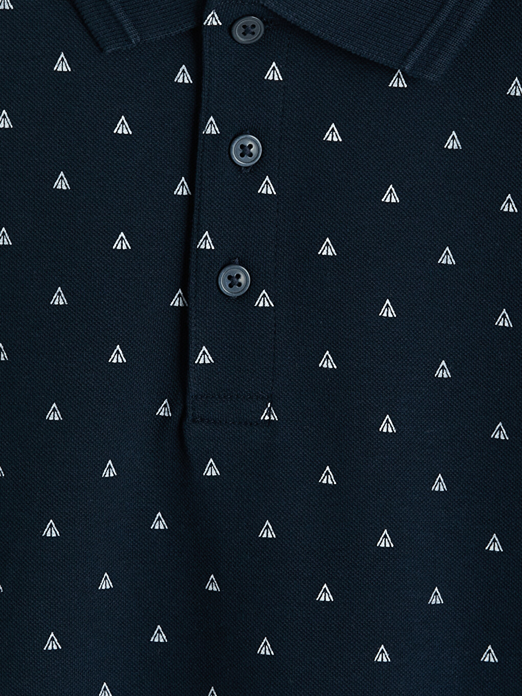 Polo Collar Men's T-shirt-4