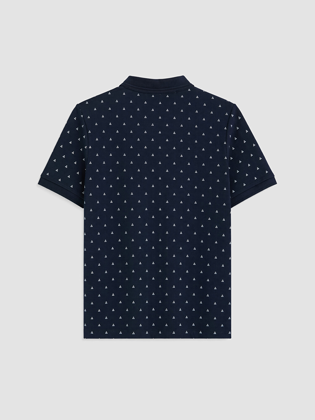 Polo Collar Men's T-shirt-5