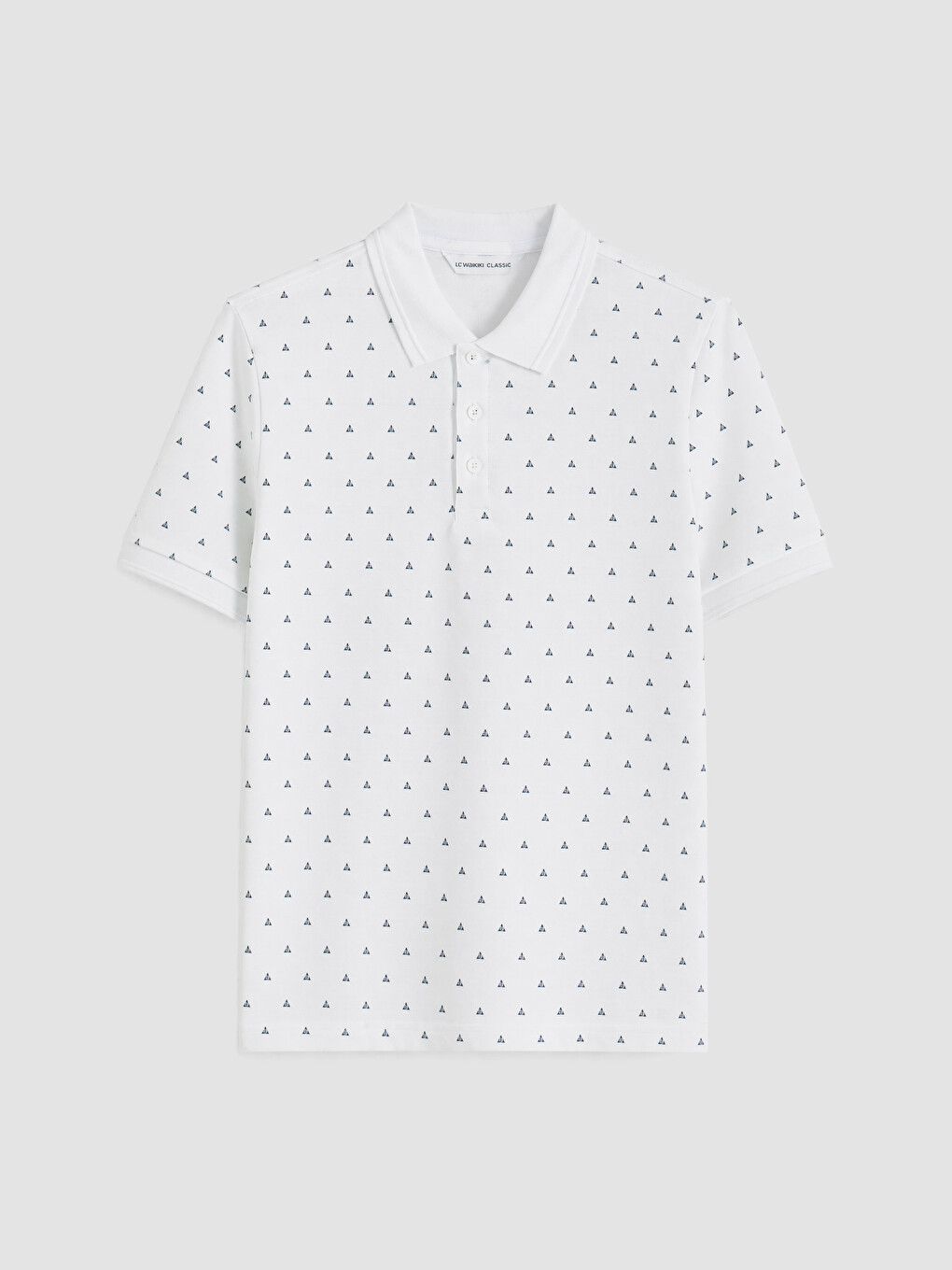 Polo Collar Men's T-shirt-3