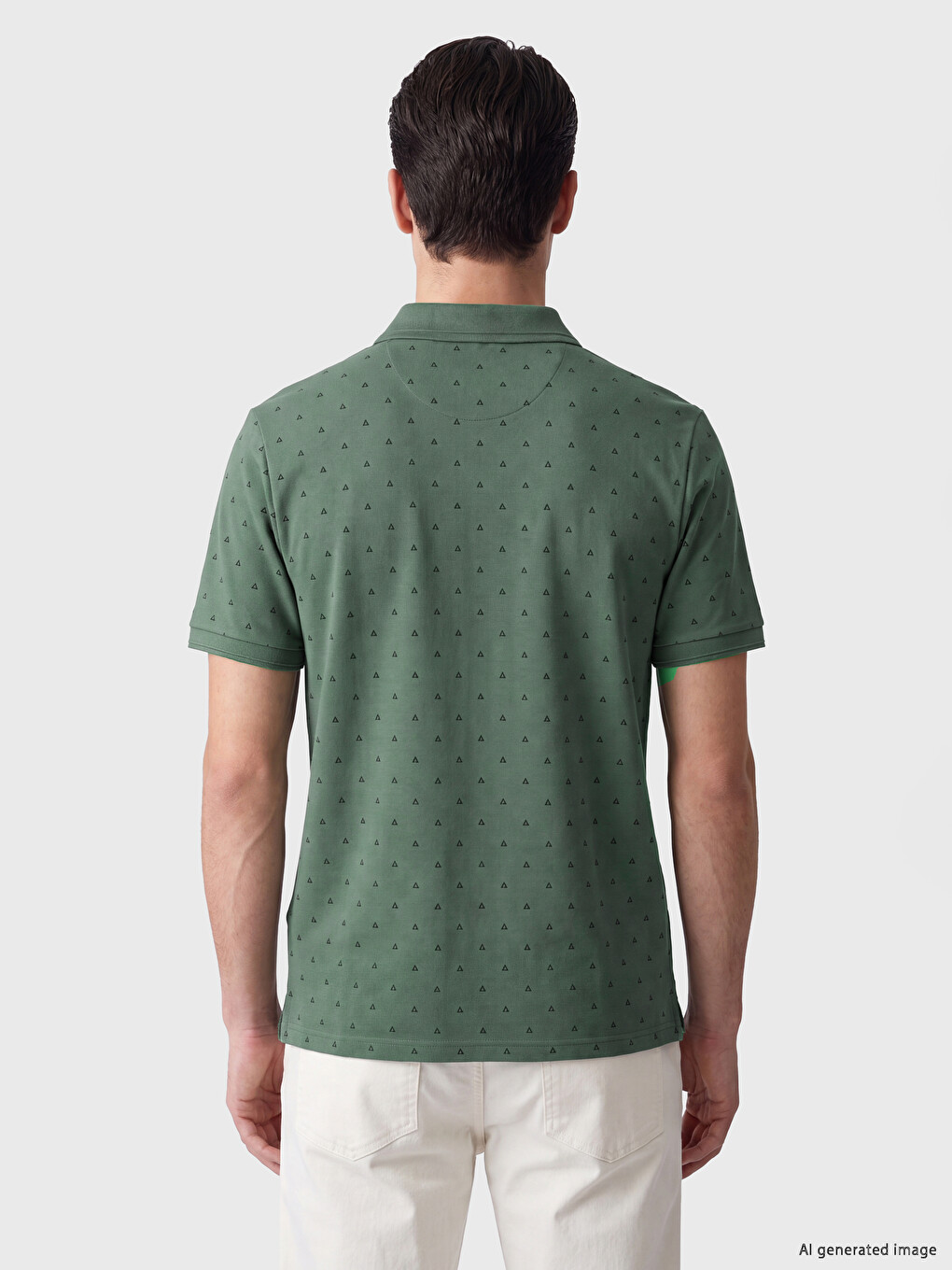 Tricou Polo Cu Guler Pentru Bărbați-3