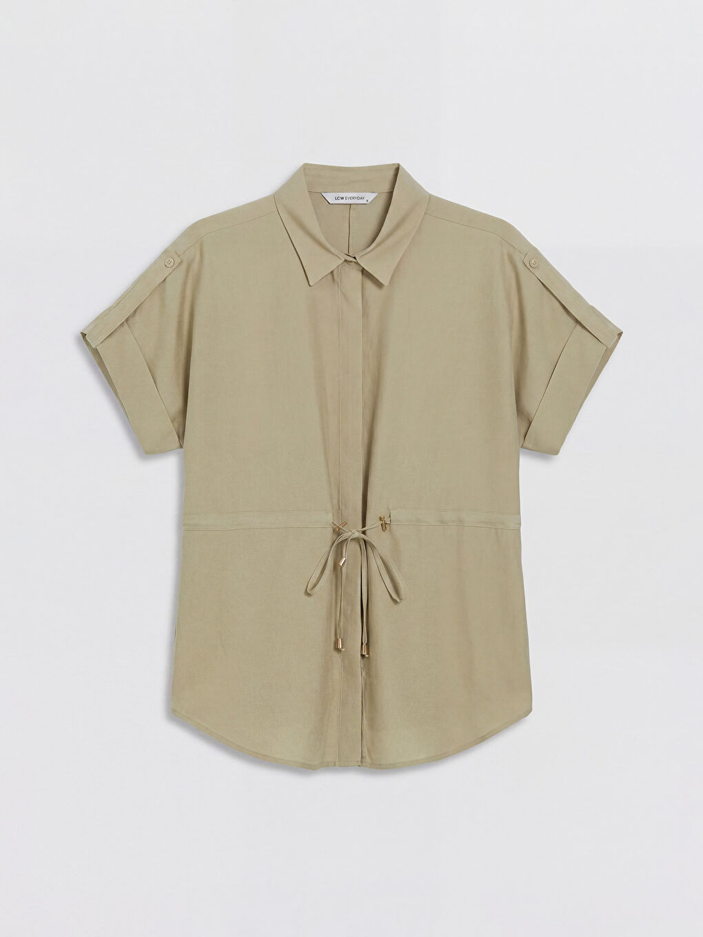 Yeşil Oversize Kadın Gömlek