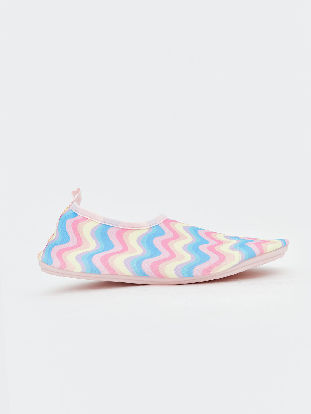 Karışık Dalgalı Desenli Kız Çocuk Deniz Ayakkabısı-1