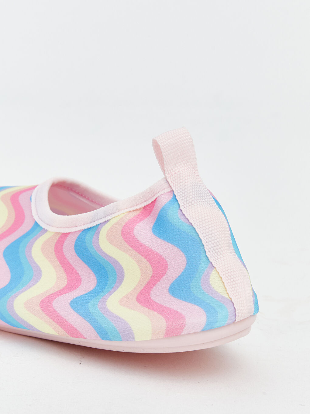 Karışık Dalgalı Desenli Kız Çocuk Deniz Ayakkabısı-4