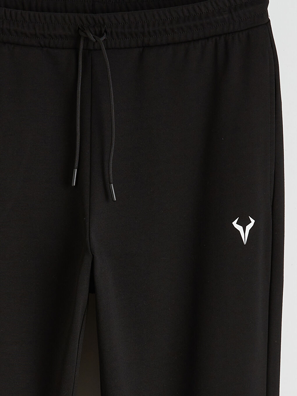 Siyah Standart Kalıp Erkek Jogger Eşofman Altı-2
