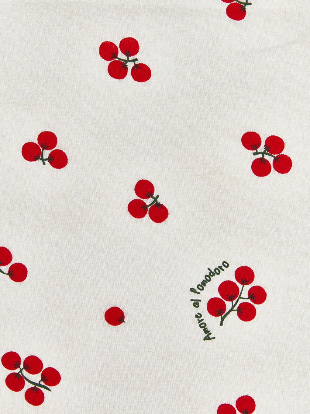 Karışık Domates Baskılı Masa Örtüsü 150x150 cm-5