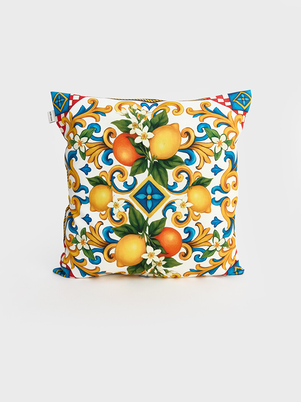 Limon Figürlü Kırlent 45x45 cm-1