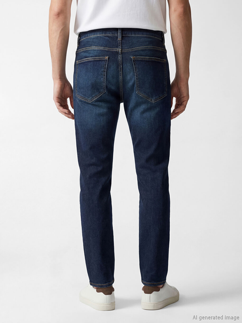 Gri 750 Slim Fit Erkek Jean Pantolon-3