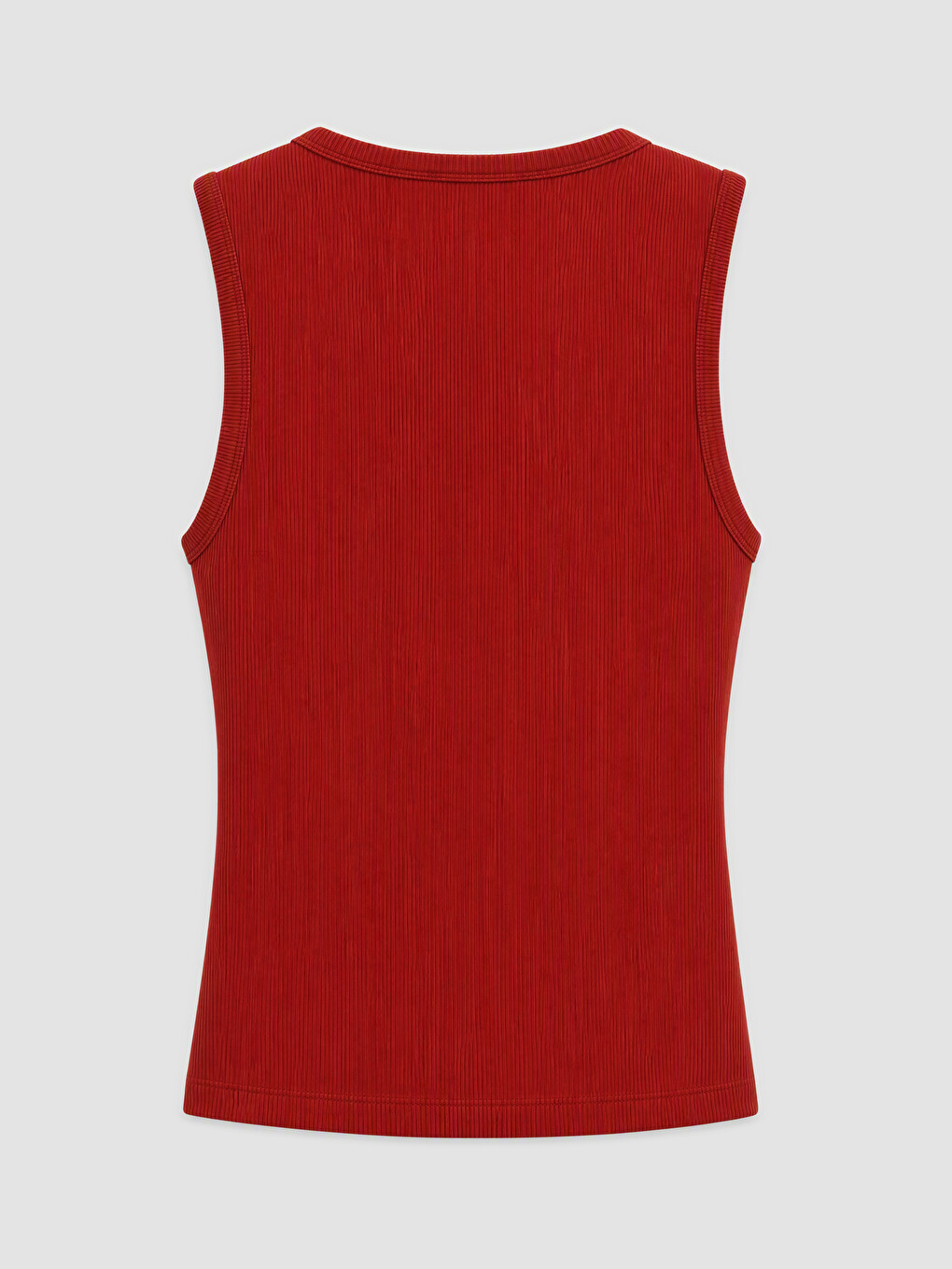 V Neck Women's Ribbed Tank Top-1