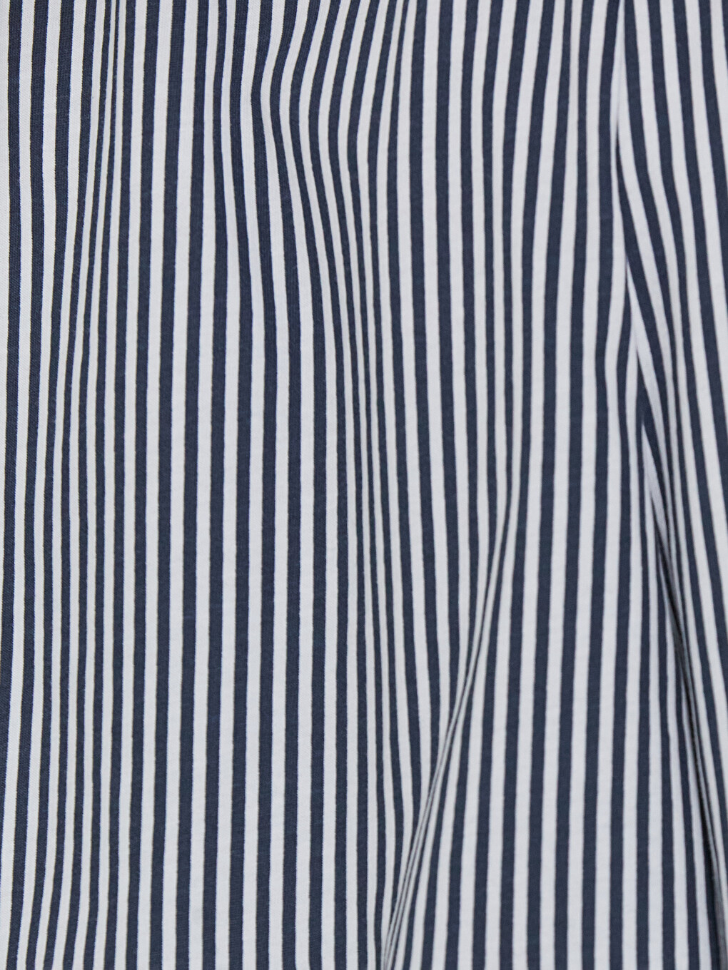 Beyaz Çizgili Kadın Şort Pijama Altı-2