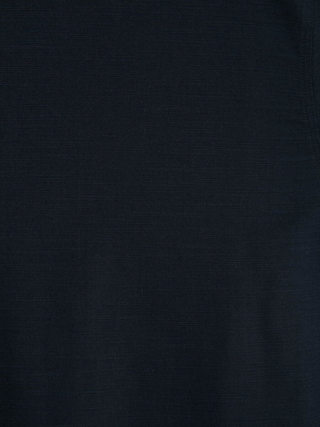 Lacivert Standart Kalıp Erkek Dokulu Gömlek-2