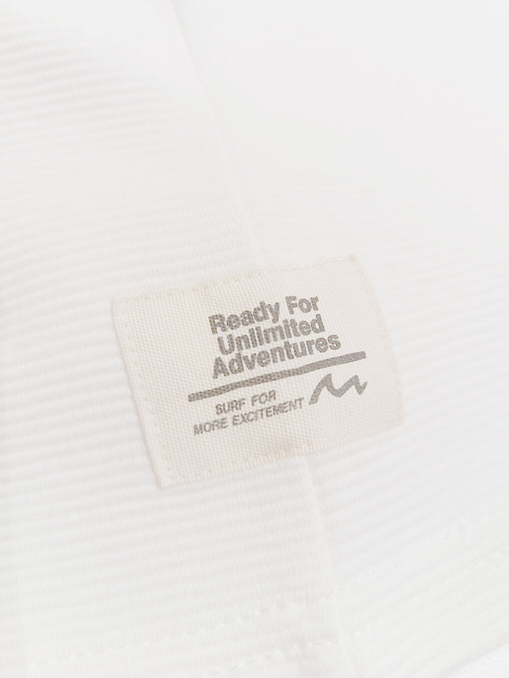 Beyaz Bisiklet Yaka Baskılı Erkek Çocuk Tişört-3