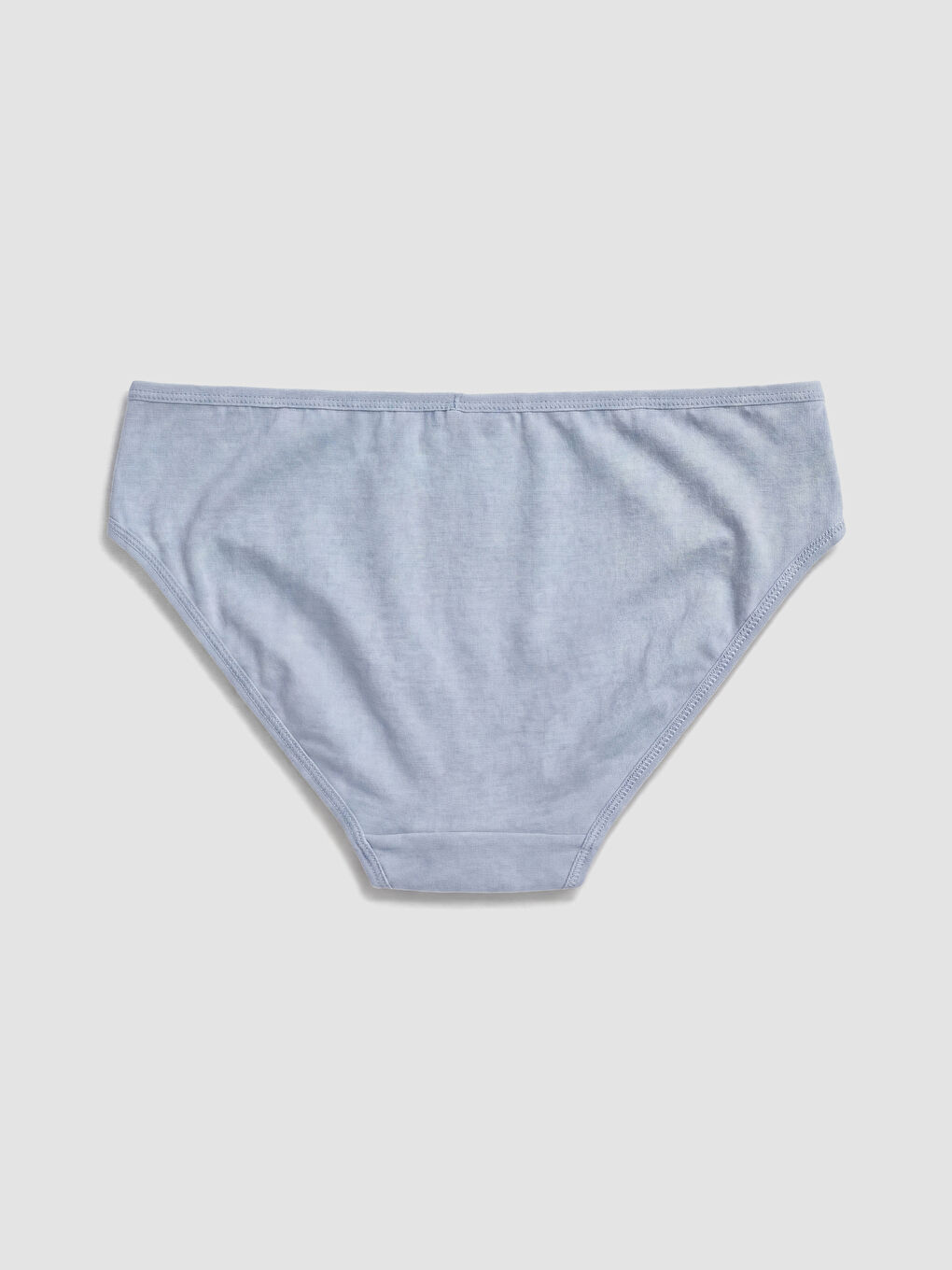 Pembe Düz Bikini Külot 3'lü-3