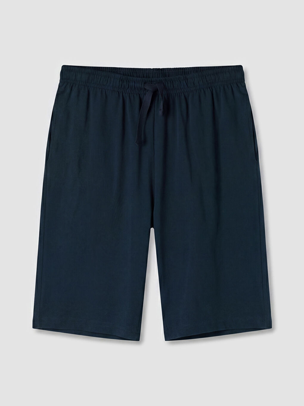 Petrol Regular Fit Erkek Şortlu Pijama Takımı-4