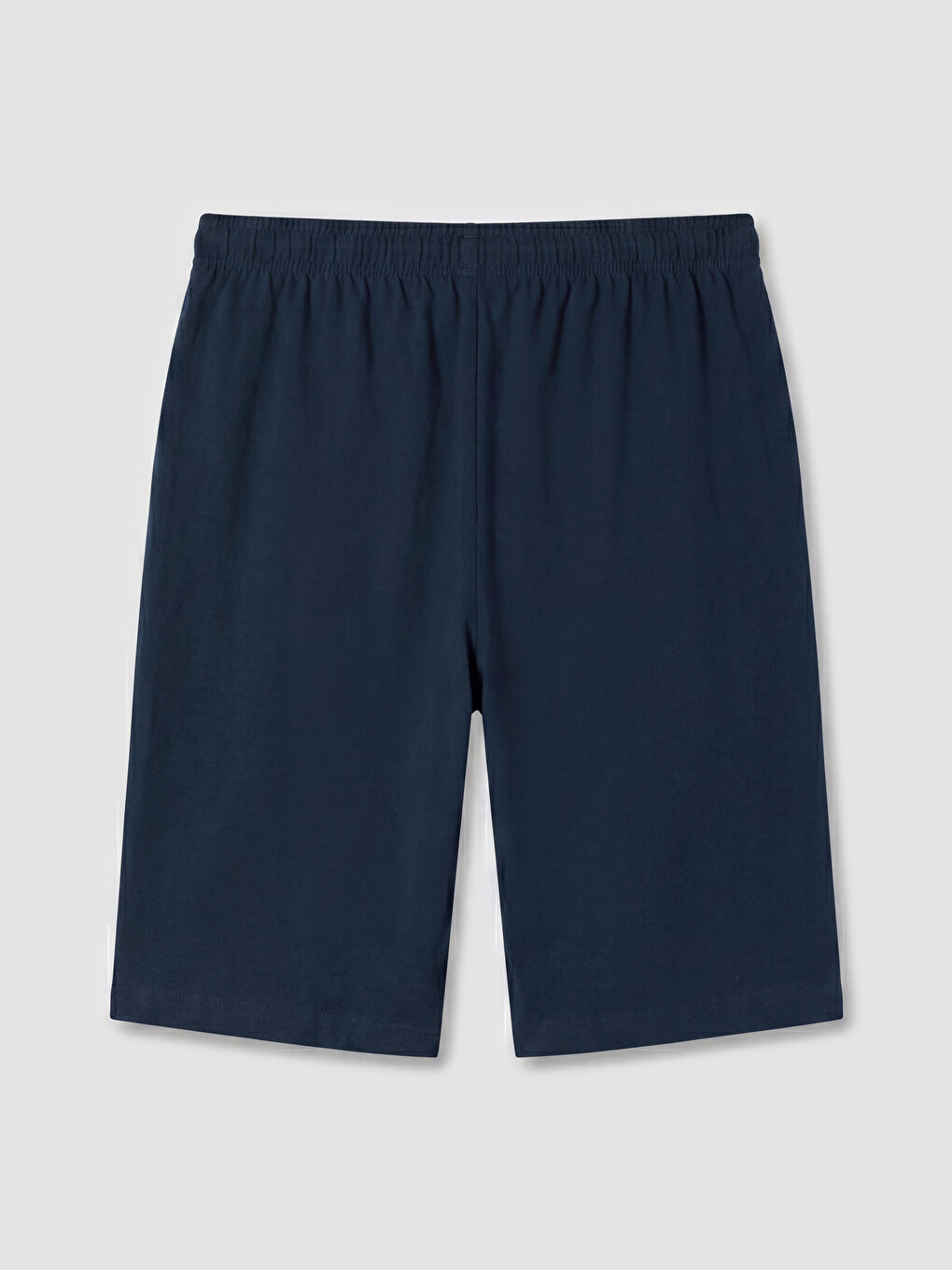 Petrol Regular Fit Erkek Şortlu Pijama Takımı-6