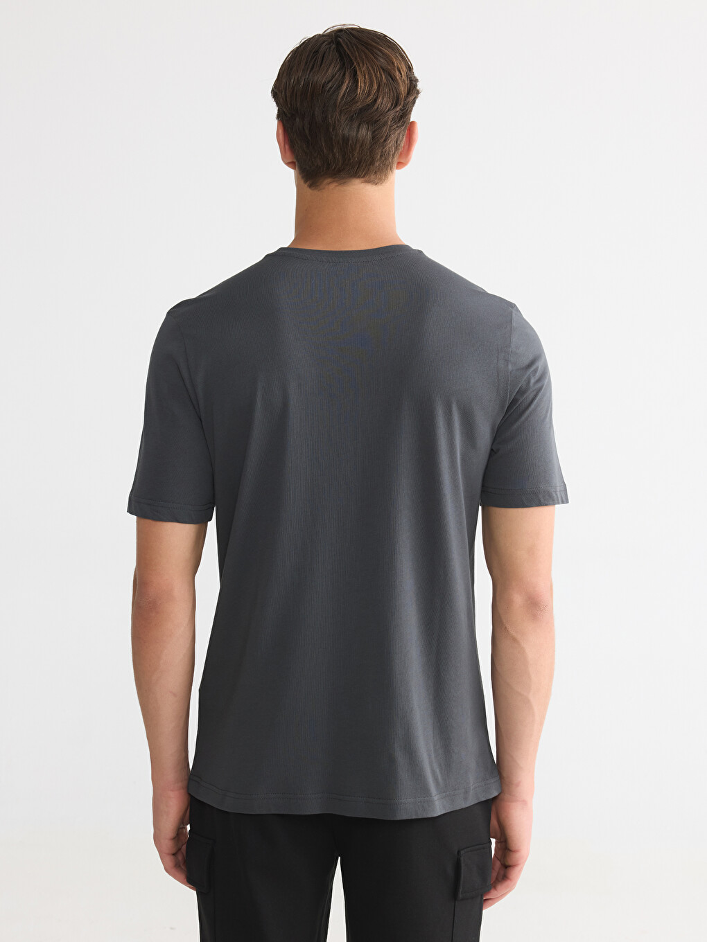 Crew Neck Printed Men's T-Shirt-3