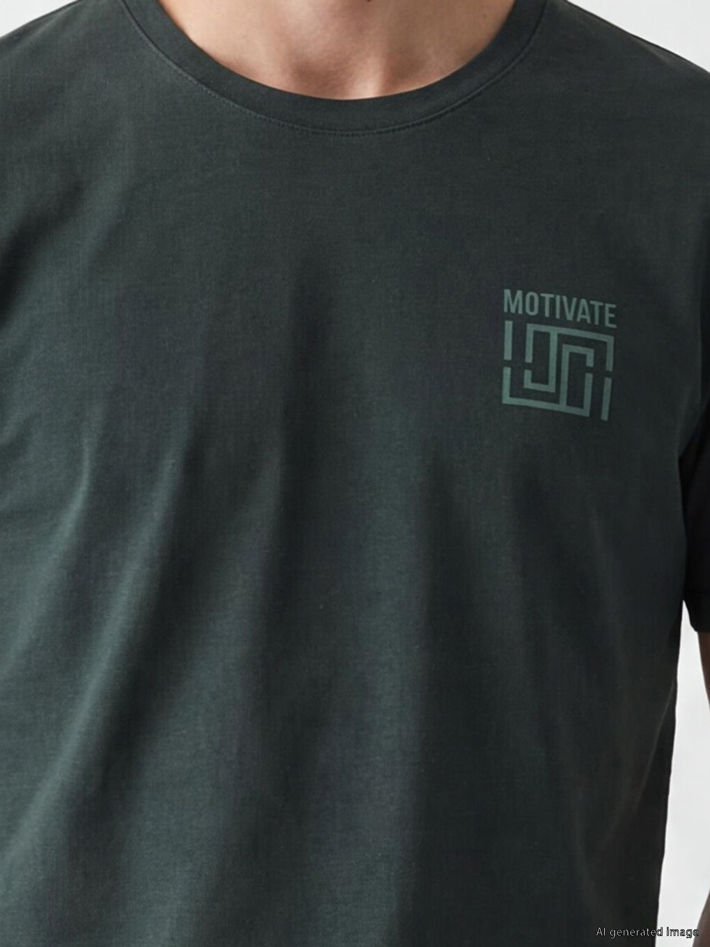 Crew Neck Jersey Men's T-shirt-2