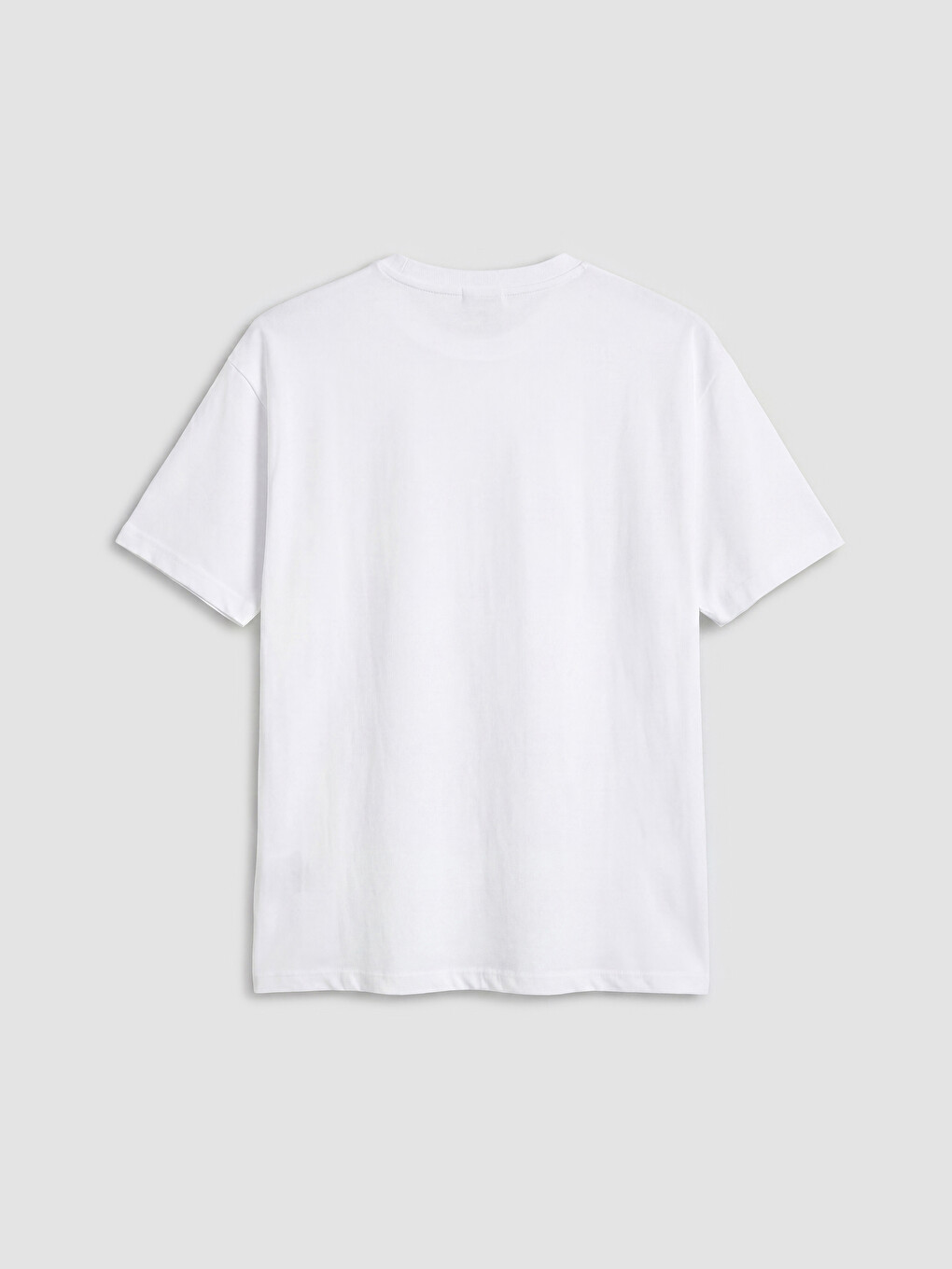 Crew Neck Printed Girls' T-Shirt-1