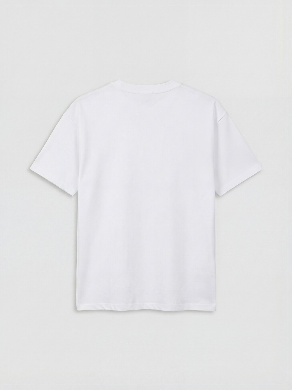 Crew Neck Printed Girls' T-Shirt-1