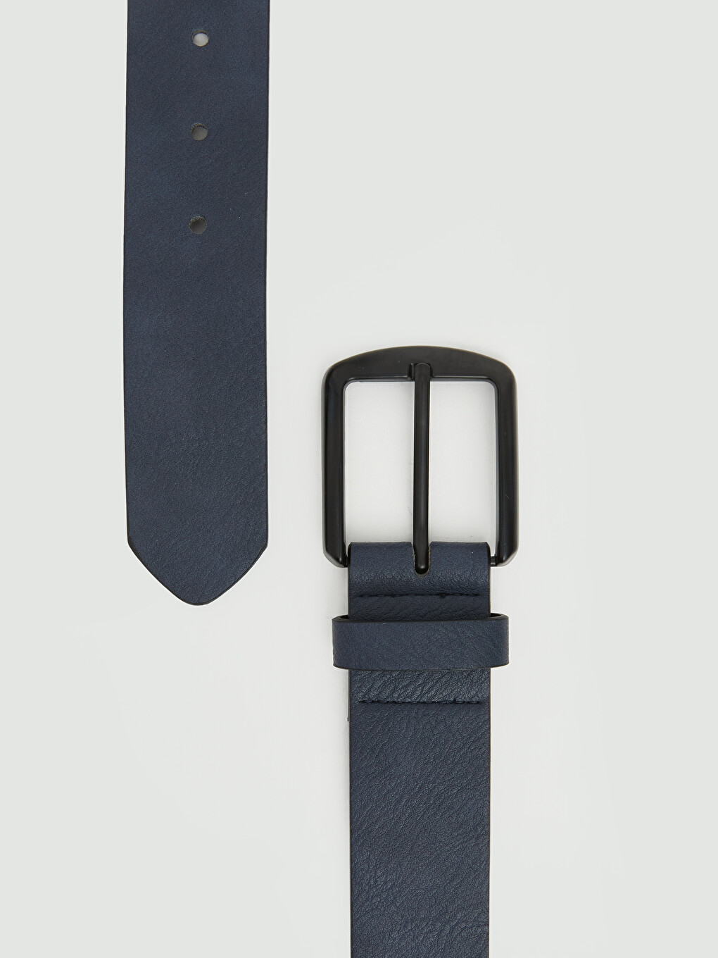 Faux Leather Men's Belt-2