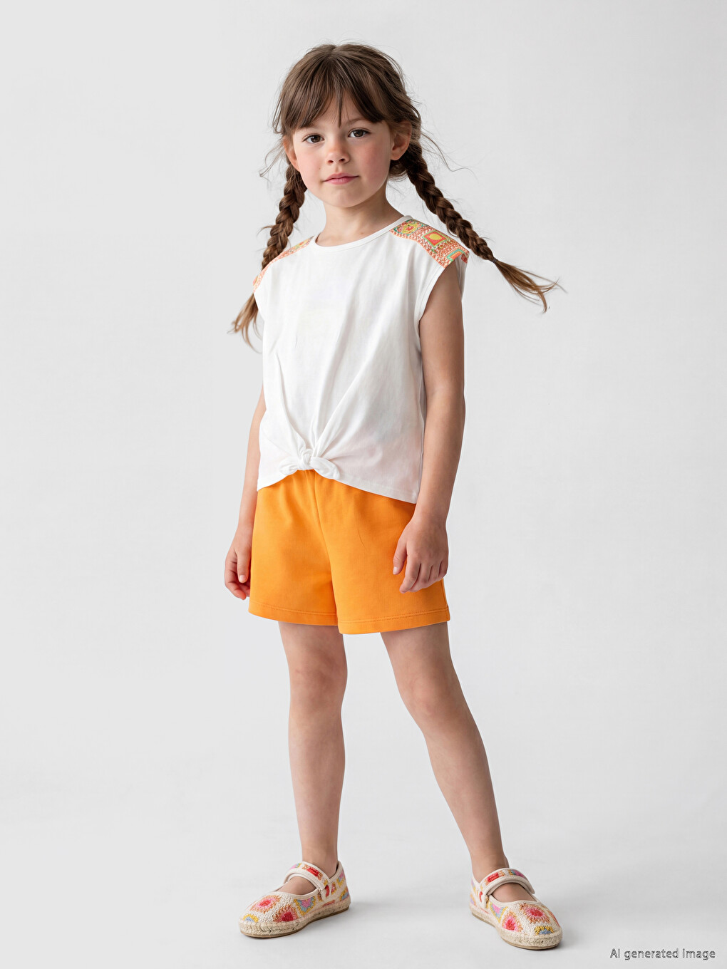 Patterned Girls' Set