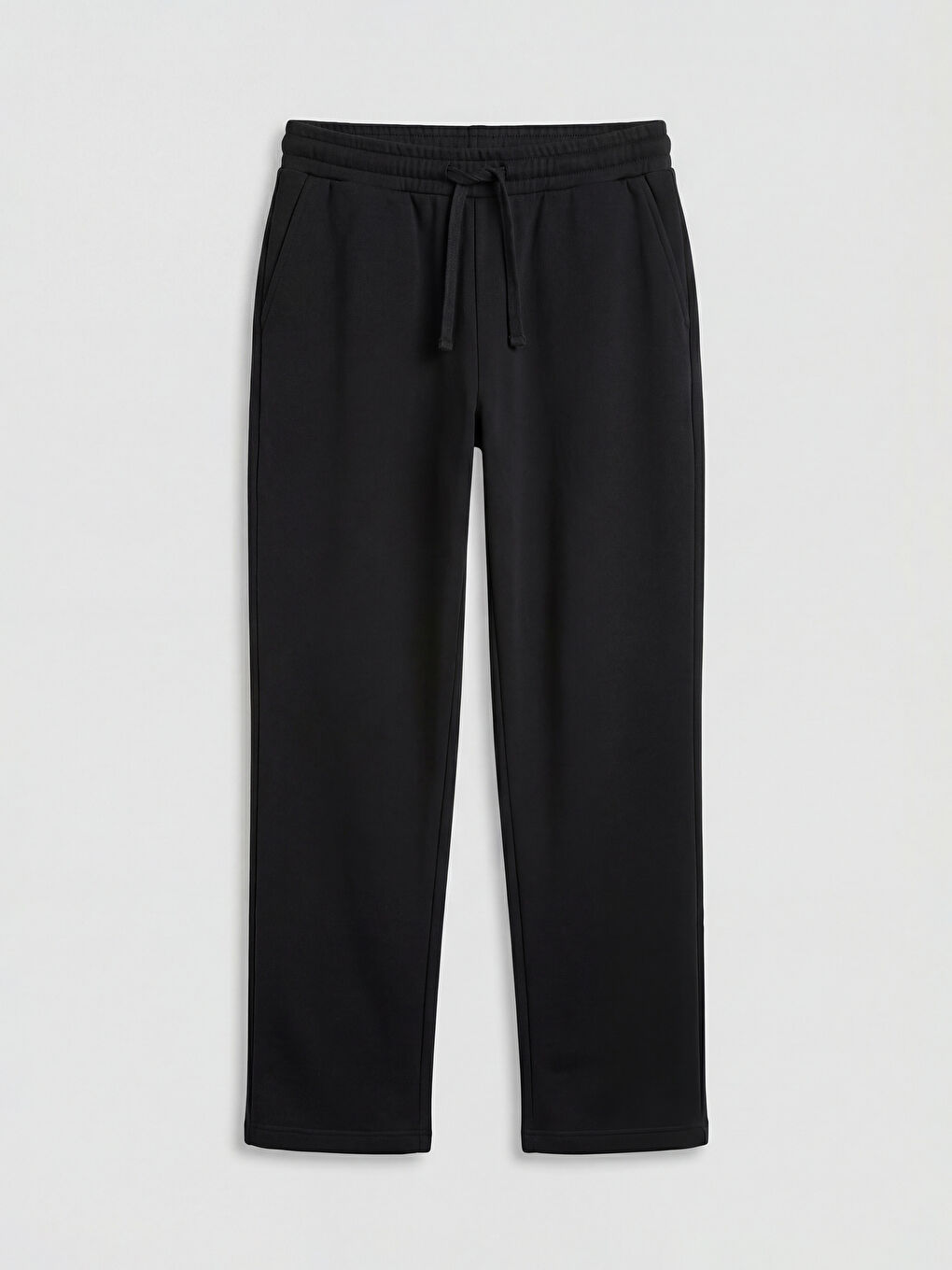 Regular Fit Elastic Waist Women's Trousers