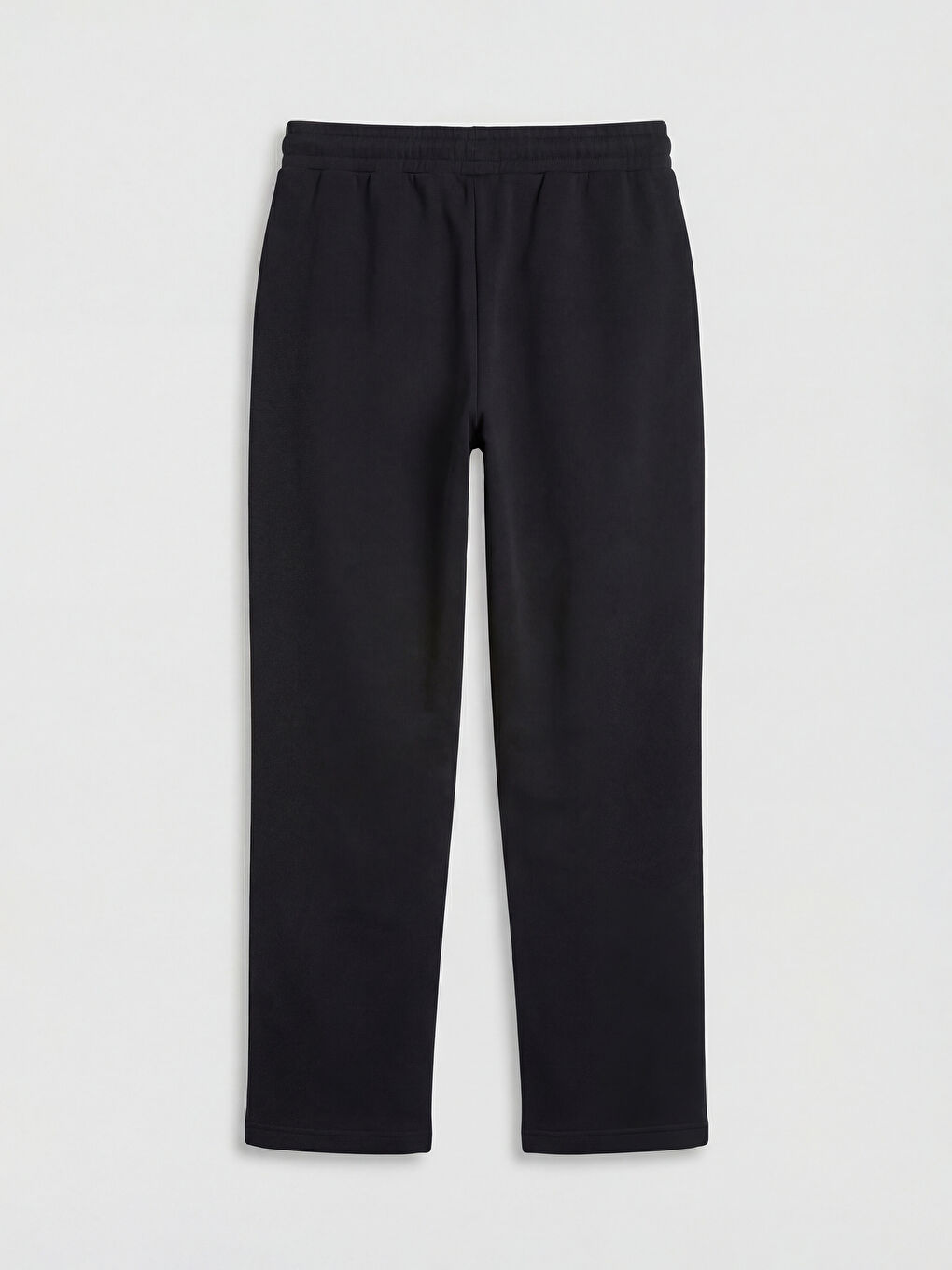 Regular Fit Elastic Waist Women's Trousers-1