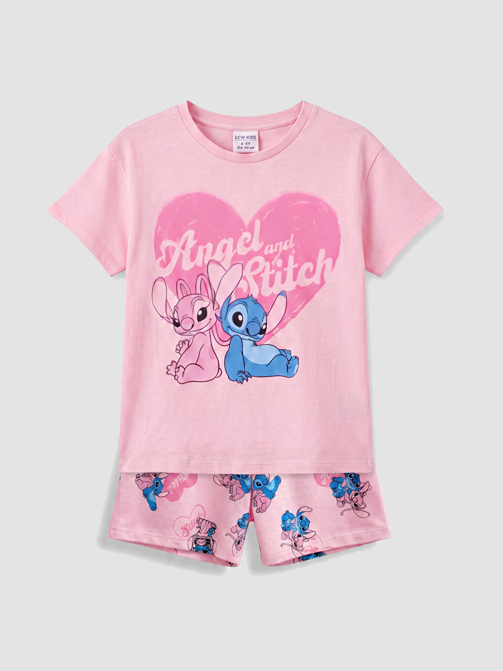 Lilo & Stitch Printed Girls' Pyjamas Set
