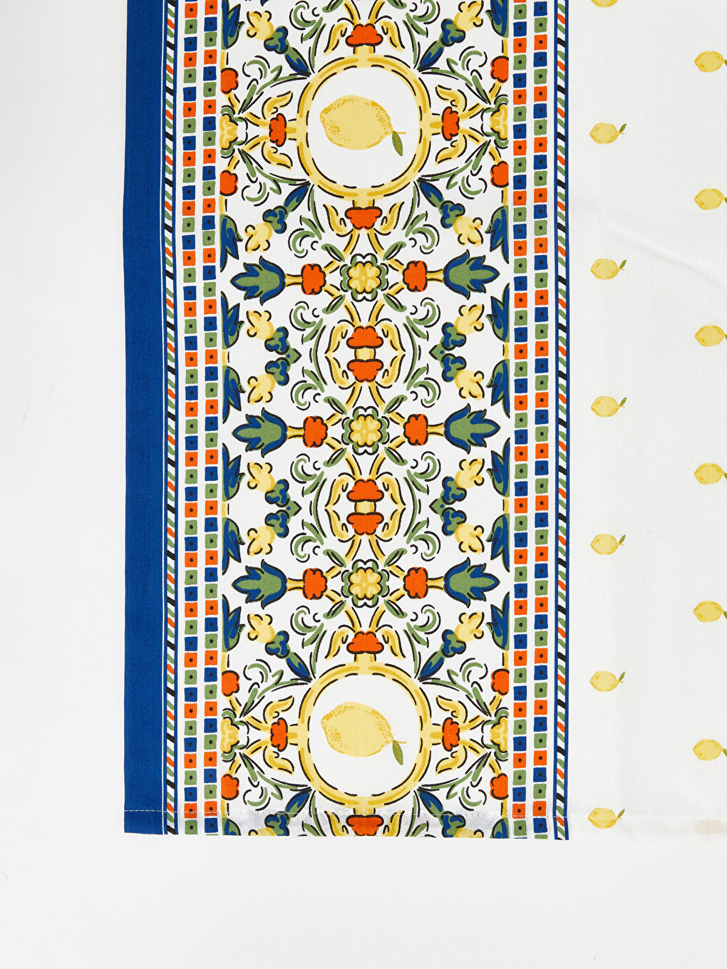 Karışık Limon Desenli Masa Örtüsü 150x200 cm-1