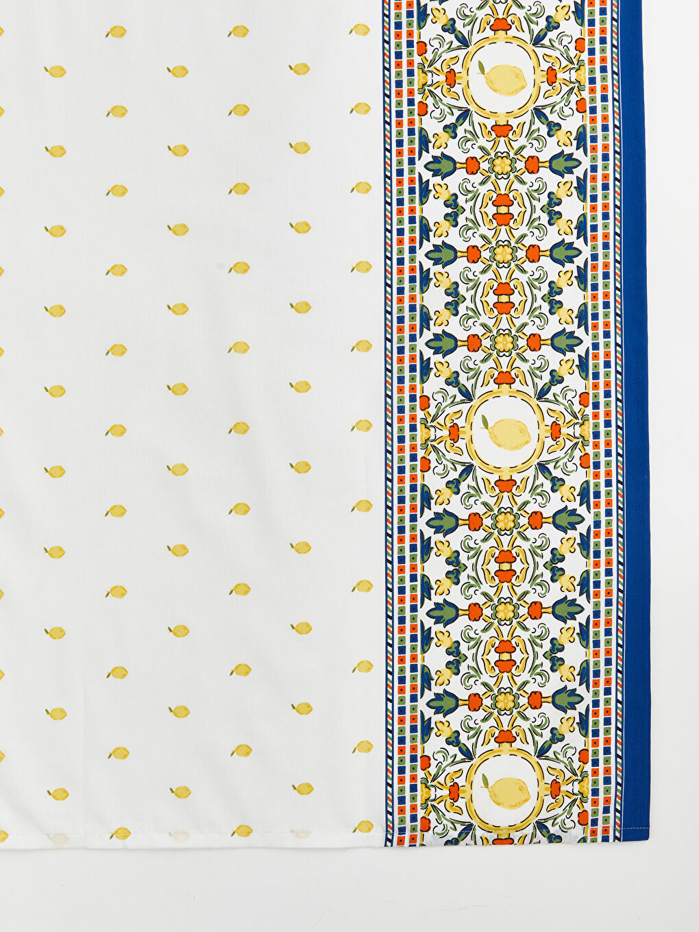 Karışık Limon Desenli Masa Örtüsü 150x200 cm-3