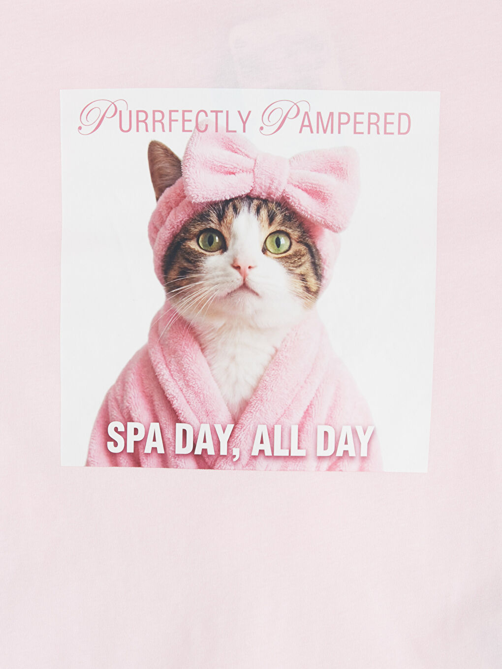 Пижамный комплект шортиков с принтом для девочек-5