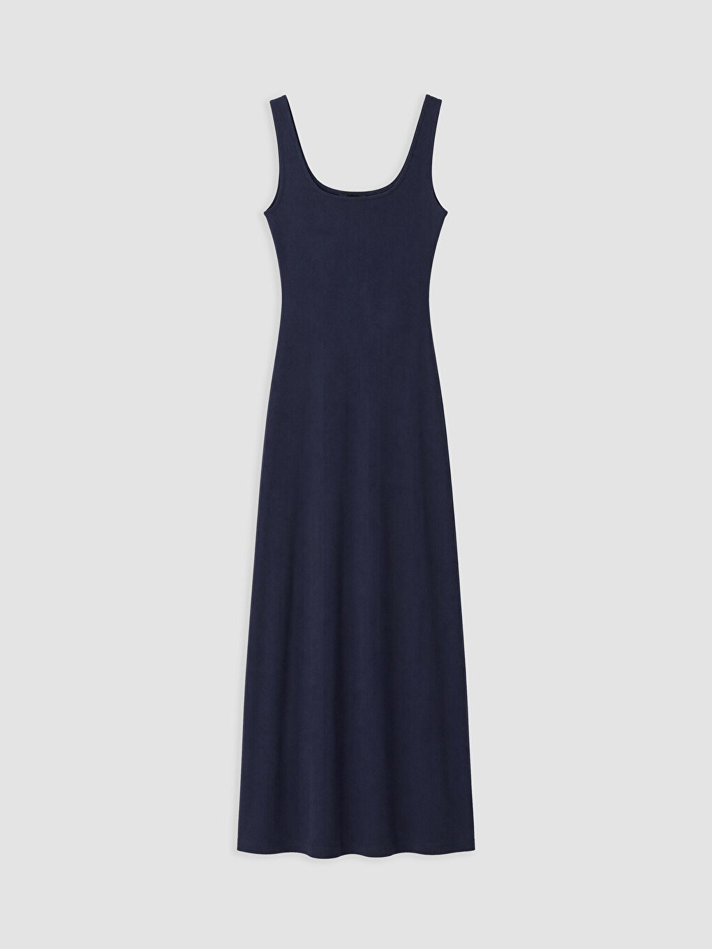 Lacivert Kare Yaka Bodycon Elbise