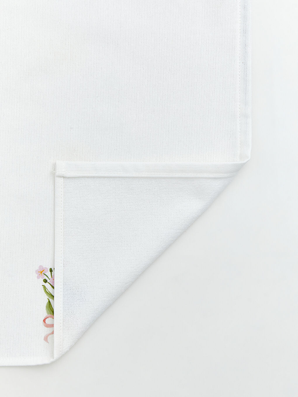 Floral Embroidered Tea Towel 3-Pack 40x50 cm-6