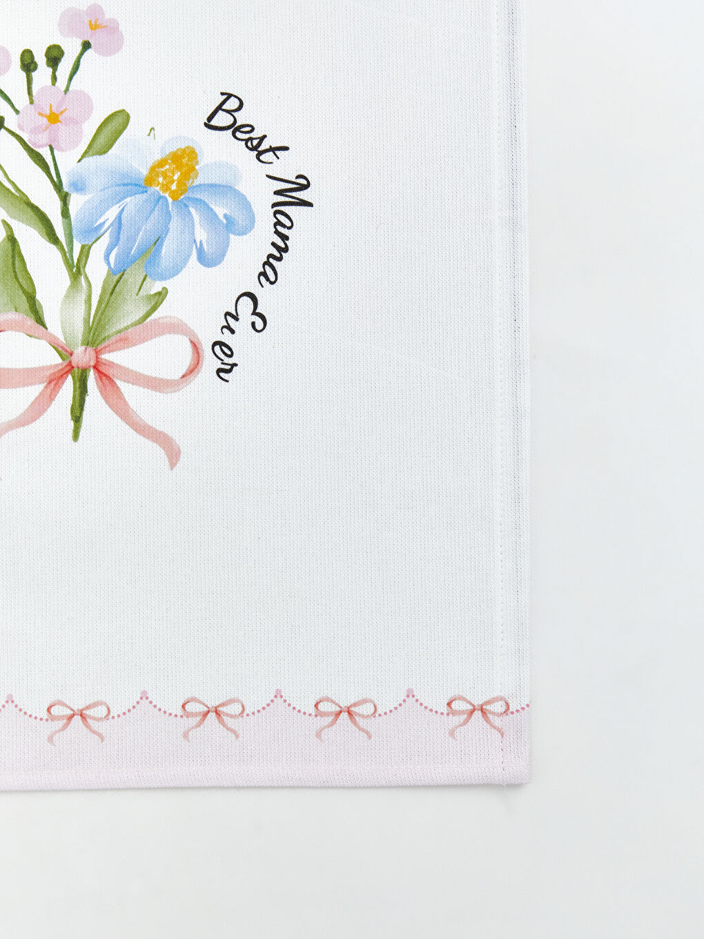 Floral Embroidered Tea Towel 3-Pack 40x50 cm-7