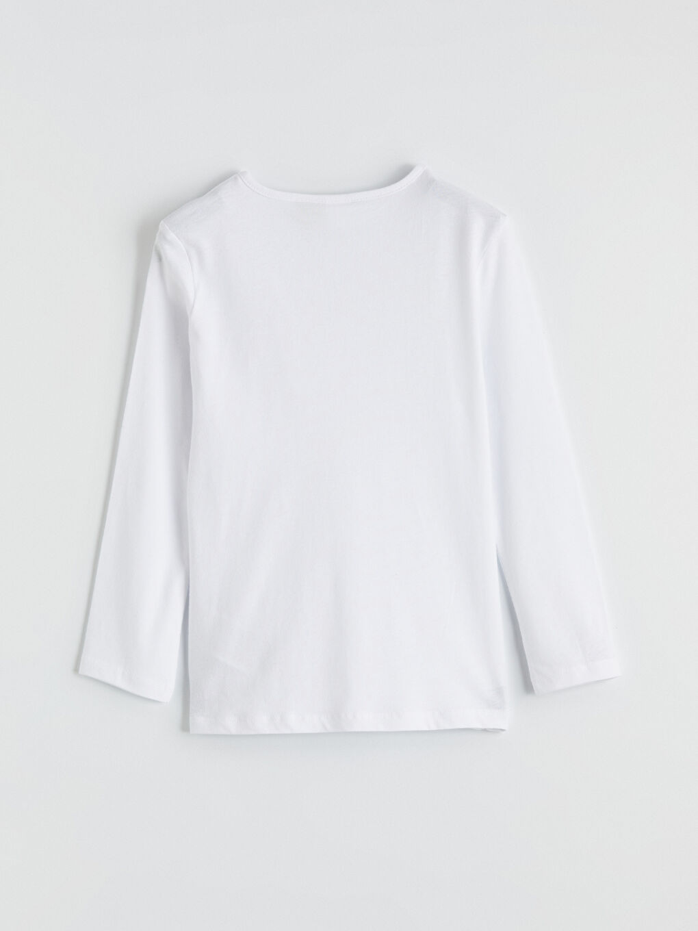 Ekru Stitch Baskılı Kız Çocuk Pijama Takım-3