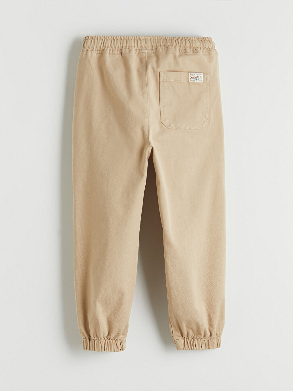 Bej Standart Fit Erkek Çocuk Gabardin Pantolon-2